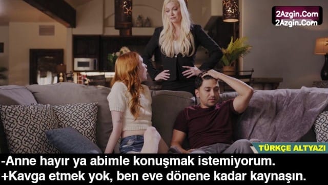 Annem abimle sürekli kavga ettiğimiz için kızıyor kaynaşmamızı istedi