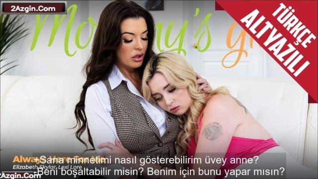 Kendisine çok yardımcı olan üvey annesine minnetini boşaltarak gösterdi