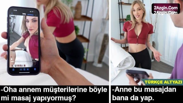 Masöz annemin telefonunu karıştırdım uygunsuz masaj yaptığını öğrendim