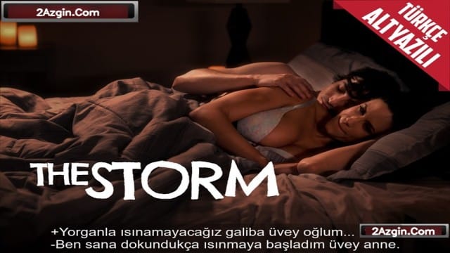 Üvey annesiyle fırtınada mahsur kaldılar ısınmak için sürtünme yolu buldular