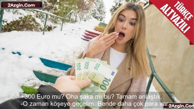 Yolda tanıştığı ispanyol güzeli parayla sokakta sikti